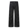 11KN Rivet Turquoise Leg Red Ears Original Cow Black Jeans