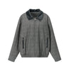 Inflation Old Money Wind Leather Lapel Fleece Jacket