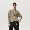 Jimmy Twist Knitted Henry Collar Sweater