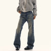 Jimmy Retro Washed Old Pussy Whisker Jeans