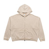 BE Washed and Made Old Hooded Cardigan Zip Sweater