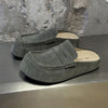 Platform-soled Casual One-pedal Versatile Boken Shoes