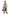 BLACKBB Fake Two-piece Splicing Hollow Printing Long Sleeve