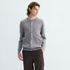 (Un) Following Simple Versatile Pit Strip Knitted Cardigan Sweater