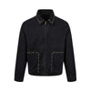 Autumn New Metal Rivet Heavy Wash Vintage Short Wide Barn Jacket