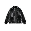 BOXXX  Ruffian Handsome Locomotive Pu Leather Jacket