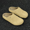 Outdoor Leisure One-pedal Thick-soled Lazy Non-slip Boken Shoes