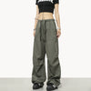 Jimmy Loose Sports Hip Hop Floor Mopping Wide Leg Pants
