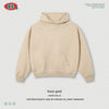 BE Street Solid Color Shoulder Hoodie Loose Sweater