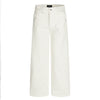 11KN White Straight Floor Mopping Wide Leg Jeans