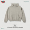 BE Street Solid Color Shoulder Hoodie Loose Sweater