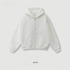 BE Loose Fleece Solid Zip Hoodie