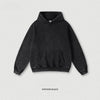 BE Men's Oversize Vintage Washed Pocket Hoodie
