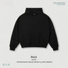 BE Flower Yarn Shoulder Hooded Sweater Trousers Set