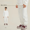 BE Men's Solid Color Fleece Thickened Elastic Waist Casual drawstring Sports Jogger Sweatpants