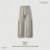 BE Flower Yarn Shoulder Hooded Sweater Trousers Set